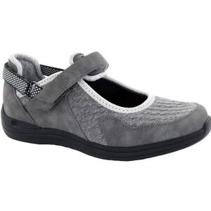 DREW BUTTERCUP MARY JANE ORTHOPEDIC GREY MESH WALKING SHOES SZ 5.5WW *NEW*